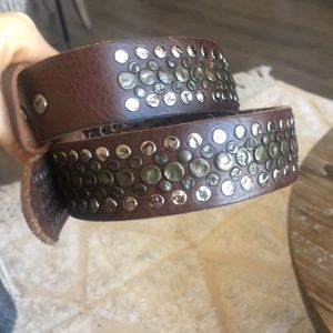 WILL LEATHER STUDDED BELT